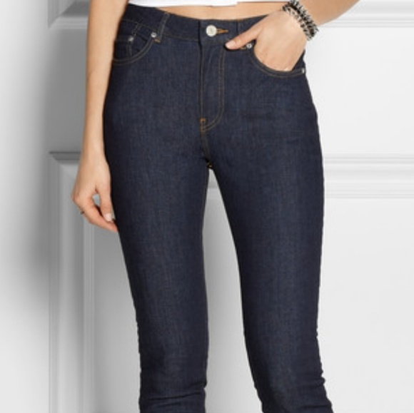 سيدتي acne needle jeans 